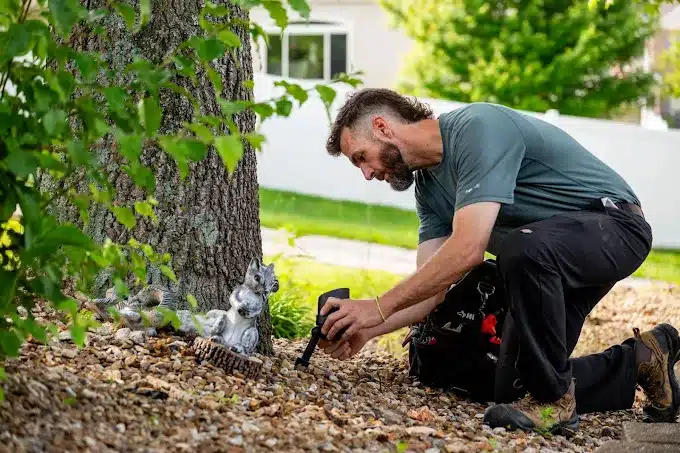 Outdoor Electric Light Installation